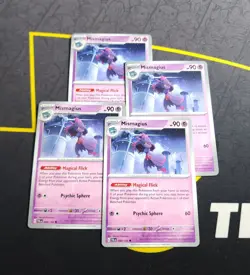4x Pokemon TCG Mismagius SV - Paldea Evolved 088/193 Uncommon Playset - Image 1