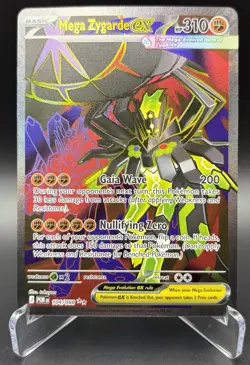 Pokemon Mega Zygarde EX 104/088 Perfect Order Ultra Rare Full Art Holo English - Image 1
