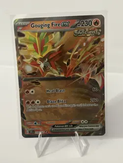 Pokemon TCG: Temporal Forces - Gouging Fire EX - Double Rare TEF EN 038/162 - Image 1
