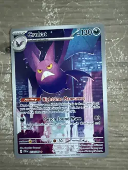 Crobat | 093/086 | TCG Pokemon Chaos Rising Illustration Rare! - Image 2