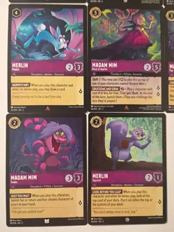 Lorcana Disney The Sword And The Stone Lot 8 Cards Common - Image 4