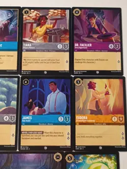 Disney Lorcana Rise Of The Floodborn The Princess And The Frog (8) Cards - Image 2