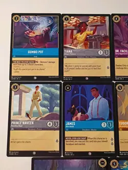 Disney Lorcana Rise Of The Floodborn The Princess And The Frog (8) Cards - Image 3