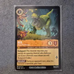 REX - Protective Dinosaur - Rare - Disney's Lorcana - #10/204 EN12 - Image 3