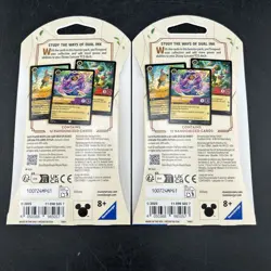 Disney Lorcana Archazias Island Sleeved Booster Pack Art Set of 2 - Image 2