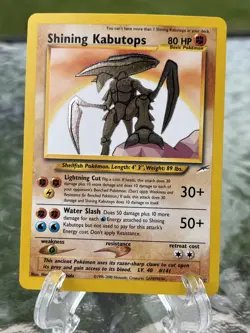 Shining Kabutops 108/105 Pokemon Neo Destiny Holo Vintage LP+/NM- - Image 1