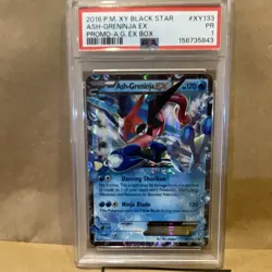 Pokemon TCG Ash-Greninja EX XY133 Promo Card NM/LP Condition - Image 1
