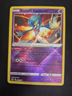 Radiant Gardevoir 069/196 - Pokemon Sword & Shield Lost Origin NM - Image 1