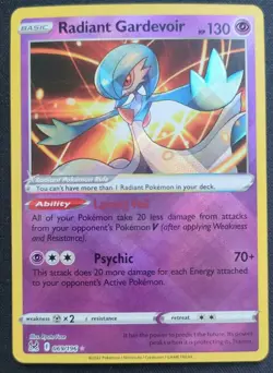 Radiant Gardevoir 069/196 - Pokemon Sword & Shield Lost Origin NM/M - Image 1