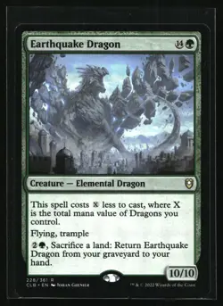Commander Legends: Battle for Baldur's Gate #228 Earthquake Dragon - Image 1