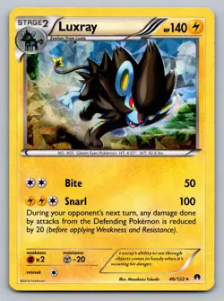 Pokemon TCG Deck Exclusives Luxray - 46/122 (Cracked Ice Holo) 046/122 - Image 1