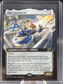 The Fantasticar 0433 (Extended Art) Commander: Marvel Super Heroes Regular - Image 2