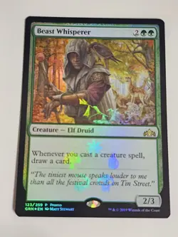 Beast Whisperer Media Promos Foil MTG - Image 1