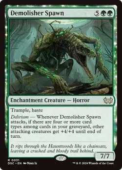 DEMOLISHER SPAWN mtg NM-M Commander Duskmourn 1 Rare - Image 1