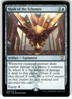 MAGIC: THE GATHERING MASK OF THE SCHEMER 28 COMMANDER: STREETS OF NEW CAPENNA NM - Image 1