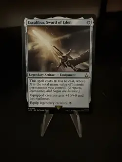 MTG Excalibur, Sword of Eden, Light Play, English Universes Beyond: Assassin's C - Image 1