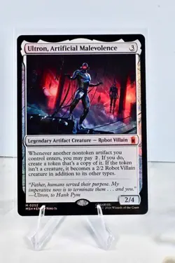 FOIL - MTG - MSH - 0252- Ultron, Artificial Malevolence Marvel Super Heroes - Image 1
