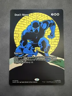 Don't Move (Borderless) Marvel Universe Eternal-Legal Regular - Image 1