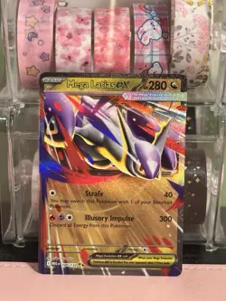 Mega Latias ex 100/132 Double Rare Pokemon Mega Evolution NM - Image 1