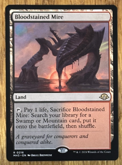 MTG Modern Horizons 3, Bloodstained Mire - Image 1