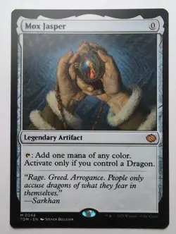 MTG Mox Jasper (TDM) Tarkir: Dragonstorm Regular Mythic 246 - Image 1