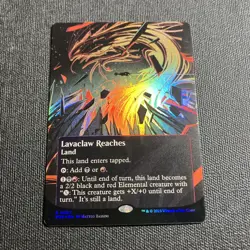 Lavaclaw Reaches #0157 - GALAXY FOIL - MTG Edge of Eternities - NM - Image 1