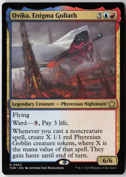 Ovika, Enigma Goliath (663) - Normal - Foundations (FDN) - NM - Image 1