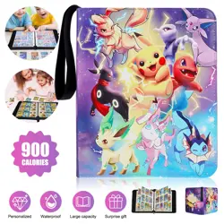 For Pokemon Trading Cards Album Folder 900 Pockets Card Binder Collection - Image 1