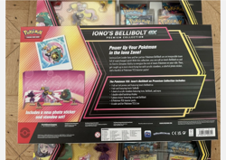 LOT OF 3 - Ionos Bellibolt Ex Premium Collection Box Pokemon Cards - SEALED - Image 2