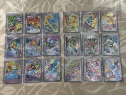 Pokemon TCG First Partner Illustration Collection Series 1&2 Full Set- 18x Cards - Image 1