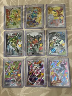 Pokemon TCG First Partner Illustration Collection Series 1&2 Full Set- 18x Cards - Image 5
