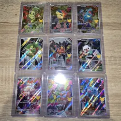 Pokemon First Partner Illustration Collection Series 2 Complete Set Of 9 Cards - Image 1