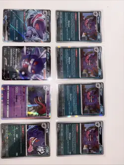 Pokemon TCG Gengar Collection Holos Ex And V Cards - Image 1