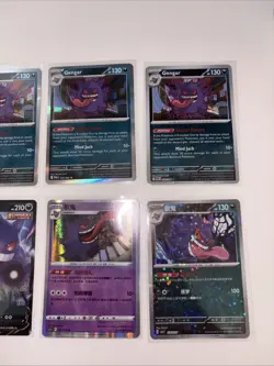 Pokemon TCG Gengar Collection Holos Ex And V Cards - Image 3