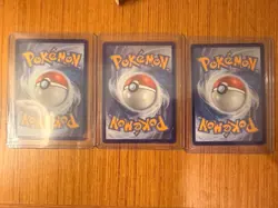 Pokemon First Partner Illustration Collection Series 1 Sinnoh Gen 4 3 Cards MINT - Image 2