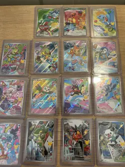 Pokemon TCG First Partner Illustration Collection x 15 Cards No Duplicates NM - Image 1