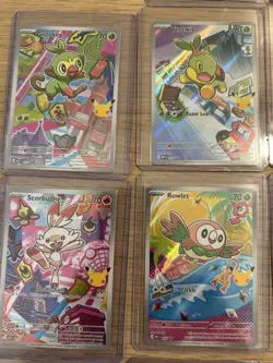 Pokemon TCG First Partner Illustration Collection x 15 Cards No Duplicates NM - Image 5