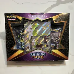 Pokemon TCG Shining Fates Boltund V Collection Box Promo Kit 8 Cards - Image 1