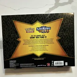 Pokemon TCG Shining Fates Boltund V Collection Box Promo Kit 8 Cards - Image 2