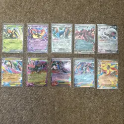 Pokemon TCG Chaos Rising Full Pokemon EX Base Collection - 10 Cards All In - Image 1