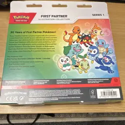 Pokemon TCG First Partner Illustration Collection Series 1 Box 3 Promo Cards - Image 2