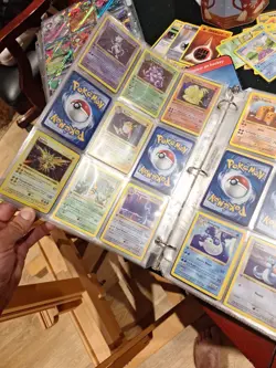 Massive Pokemon Collection 3000+ Cards Shadowless Vintage Holos EX GX Binder - Image 2