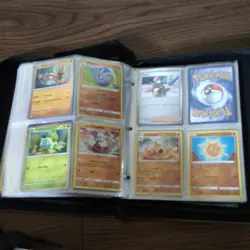Pokemon Card Binder Collection with Cards Included Barely Played Some Duplicates - Image 3
