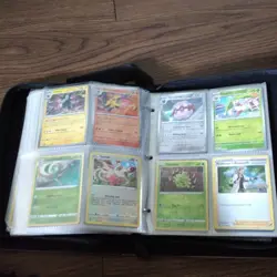 Pokemon Card Binder Collection with Cards Included Barely Played Some Duplicates - Image 4