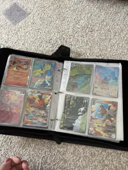 Pokemon Cards Binder Full collection With Vmax EX Full Art 66 cards - Image 3