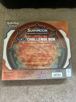 RARE MINT Pokemon TCG Sun & Moon Burning Shadows GX Challenge Box Ninetales 820650806438 - Image 2
