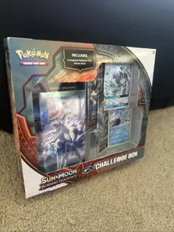 RARE MINT Pokemon TCG Sun & Moon Burning Shadows GX Challenge Box Ninetales 820650806438 - Image 3