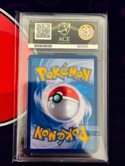 Pokemon TCG 151 Charizard Ex SAR 201/165 Korean Ace 10 Gem Mint - Image 2