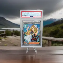 Lillie's Determination Pokemon TCG 169/132 Mega Evolutions Full Art Holo PSA 10 - Image 1