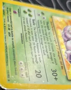Nidoking 11/102 Base Set Holo Rare Pokemon Tcg Wotc Vintage Heavily Played - Image 5